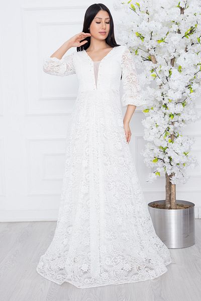 PULLIMM Rochie lungă din dantelă Mimosa 13312