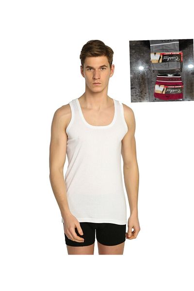 Tutku Ανδρικό Σετ μπόξερ 2 τεμαχίων Lycra Tank Top 2 τεμαχίων Lycra