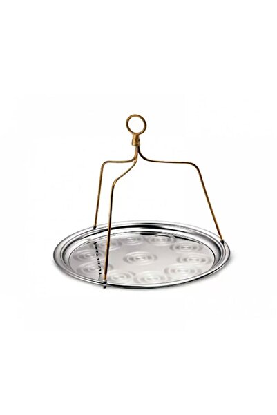 Hoop Abant Çelik 430 Çaycı Tepsisi No:2 36cm