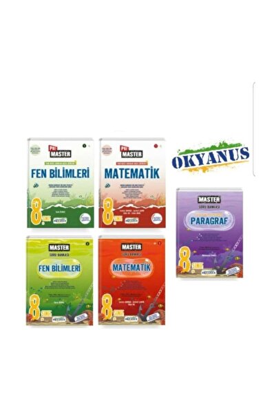 Okyanus Yayınları Okyanus 8.Sınıf Master Pre Master Soru Bankası Set Yeni Baskı