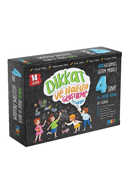 Monera Yayınları Dikkat Ve Hafıza Geliştirme Programı 4. Sınıf