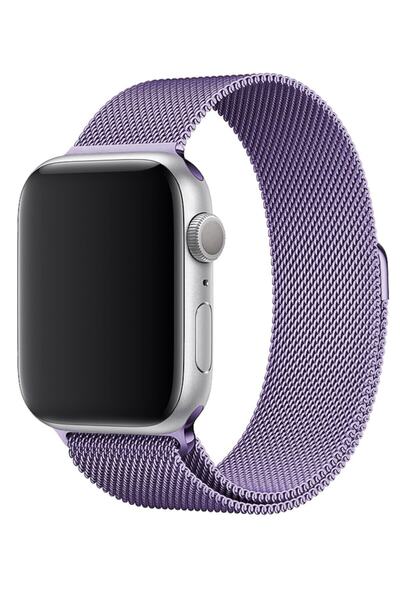 Forsis Aksesuar Apple Watch 2 3 4 5 6 Se 45-46- 44mm Uyumlu Metal Kordon Kayı...