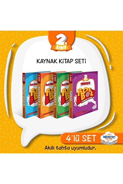 öğretmen evde Öğretmen Evde 2 Sınıf Kaynak Kitap Seti Bol Bol Öğretmen Evde Y...