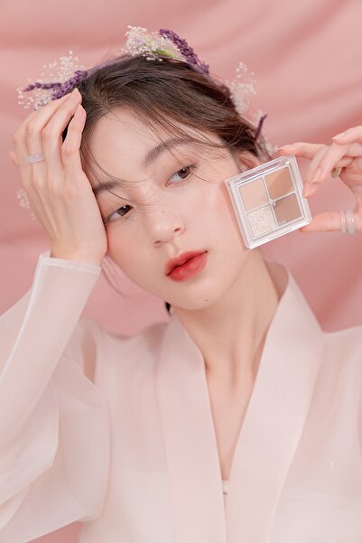 Romand Yoğun Pigmentli Mat ve Işıltılı Far Paleti Better Than Eyes - Dry Willow Flower