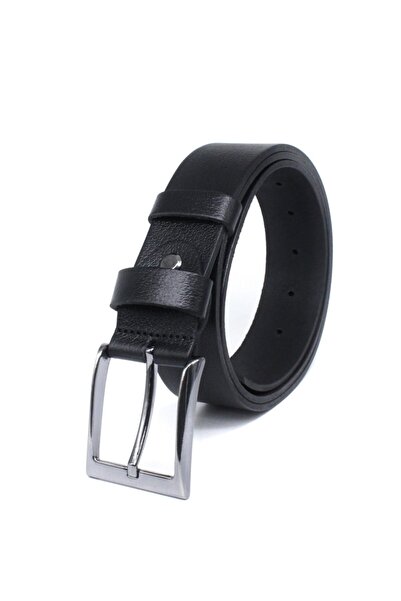 Livize Ανδρική τζιν ζώνη 100% δερμάτινη 4 cm