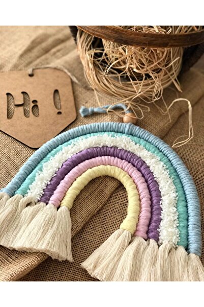 Macrame Rainbow.