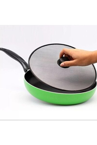 BEREN Çok Amaçlı Yağ Sıçratmaz Tel Tencere Tava Kapağı