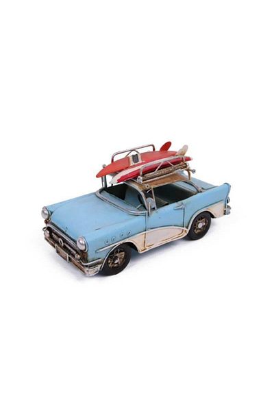 Skygo Vintage Figurine - Decorative Metal Car Framed Gift