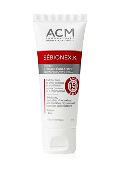ACM Sebionex K κερατορυθμιστική κρέμα για δέρμα με ατέλειες