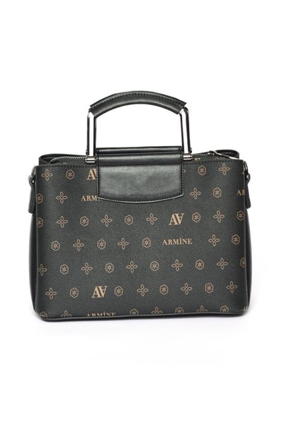 Armine Women's Black Printed Hand & Shoulder Bag 223