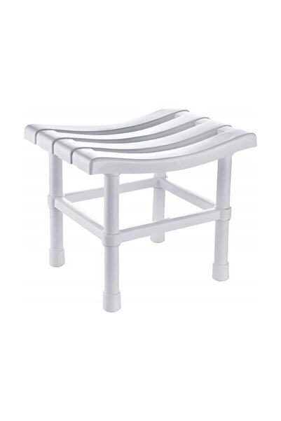 Genel Markalar Çelik Ayna Dildörtgen Banyo Taburesi - 26x30 Cm