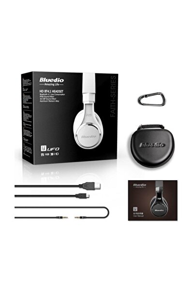 Bluedio Ufo 3d Pps Bluetooth 4.1 Kulaklık Beyaz