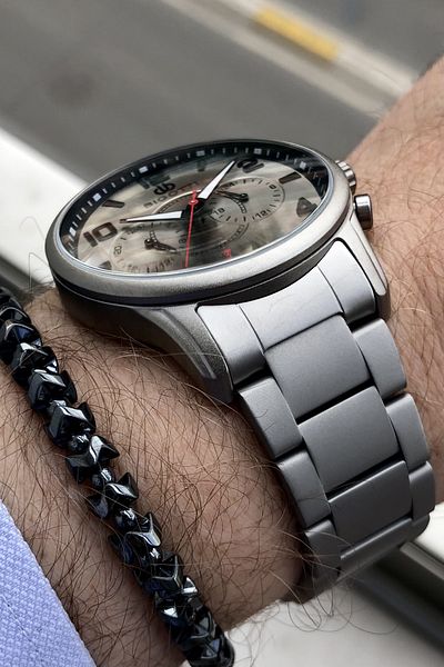 Bigotti Full Steel Gray Men's Wristwatch Bracelet Gift Elg1065