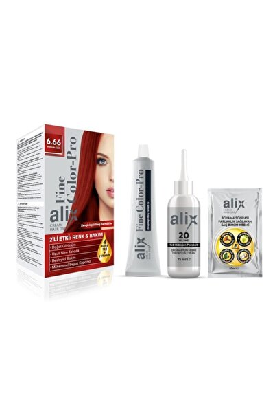 Alix Fine Color-pro 6.66 Yoğun Kızıl