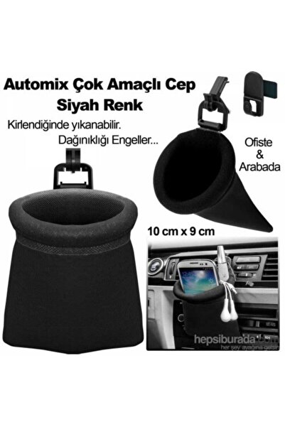 Dükkanönü Çok Amaçlı Siyah Kese