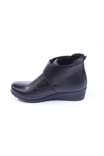EDİK 304 Thermo Sole Marime Mare (38-42) Cizme negre pentru mama pentru damă 