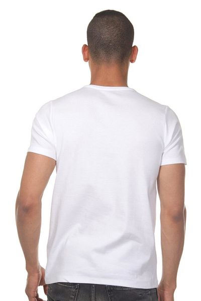 darkzone Ανδρικό μπλουζάκι Basic V-Neck White
