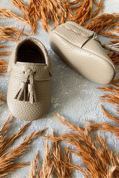 Li Puna - Bony Mink Genuine Leather First Step Shoes - Bony-01