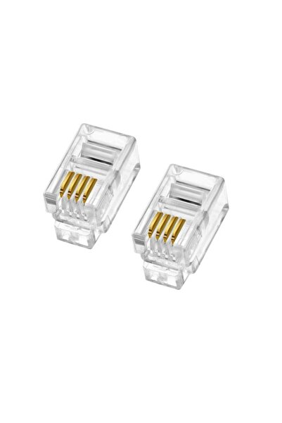 KEEPRO Telephone Cable 6P4C Cable 4 Pin Socket Telephone Cable 3 Meters