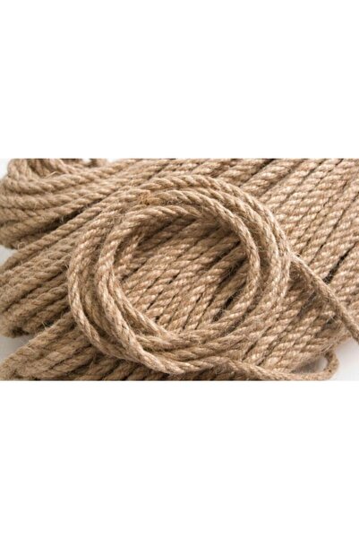 Doğalsan Tarım Hasır Jüt Halat İp 6 mm - 10 m