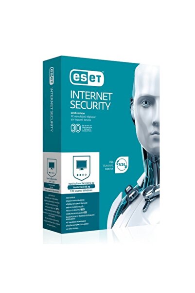 ESET Internet Security Trk Kutu 1yıl 1kullanıcı