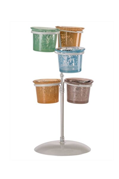 Paşabahçe Dilek Tealight 5'li Mumluk 24cm