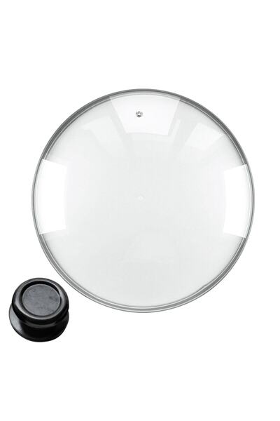 Universal 26 Cm Metal Çerçeveli Tencere Ve Tava Kapağı - Cam Kapak