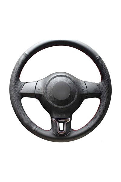 Fox Volkswagen Polo Mk5 2010 2013 Uyumlu Kumandasız Deri Direksiyon Kılıfı Ar...