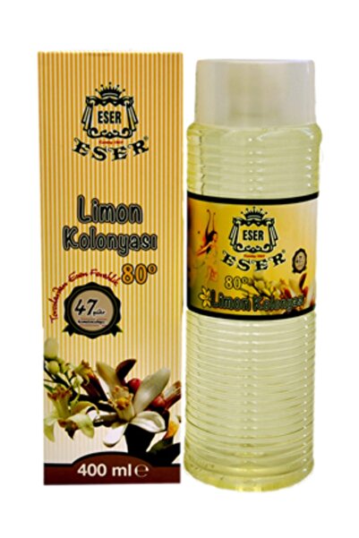 ESER Klasik Limon Olonyası 400 ml Pet Şişe ( 80 Derece )