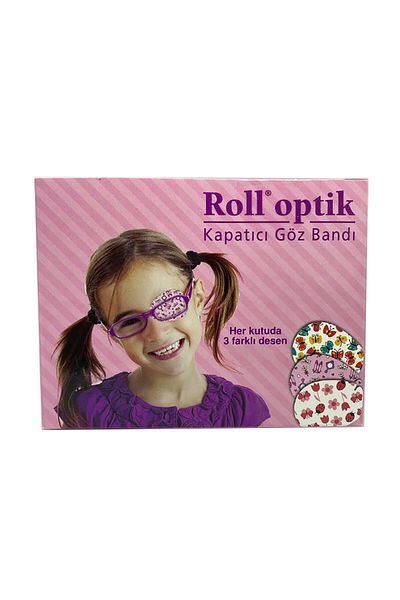 Roll Concealer Eye Patch Girl - Optical Concealer Eye Patch Girl (3 Patterns) 100 Pieces