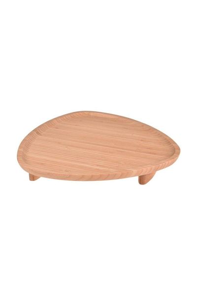 Bambum Tridius - Footed Presentation Tray Triangle
