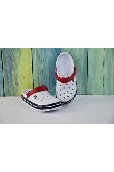 Mater Unisex Λευκές Καθημερινές Ορθοπεδικές Παντόφλες