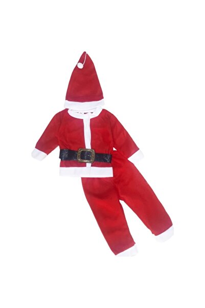 DENİTO Aryam Butik Erkek Çocuk Noel Baba Kostüm 1-2-3 Yaş