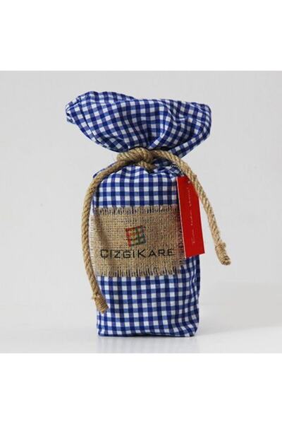 Çizgikare Față de masă cu carouri albastre