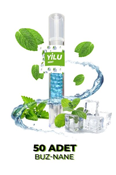 YİLU Mentol Topu Ice Mint 50 Adet Aplicatör.