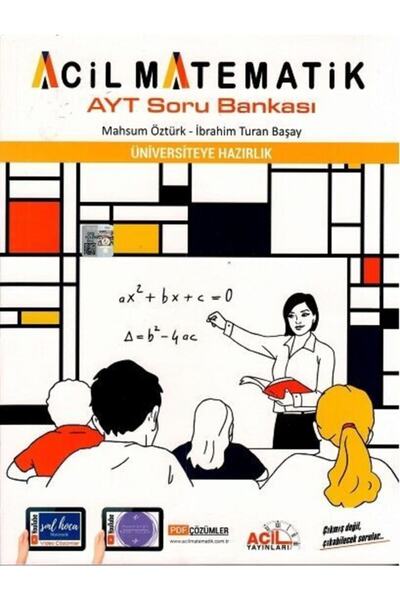 Acil Yayınları 9.10.11 Acil Acil Yayınları Ayt Matematik Soru Bankası