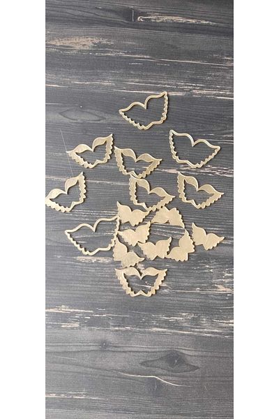 hoby shop Χρυσό Φτερό Αγγέλου Μίνι Μέγεθος 3-4 εκ. 10 Τεμάχια