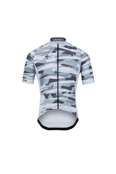 Wilier Triestina Vibes 2.0 Gray Cycling Jersey - M