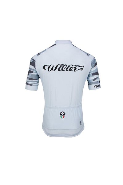 Wilier Triestina Vibes 2.0 Gray Cycling Jersey - M