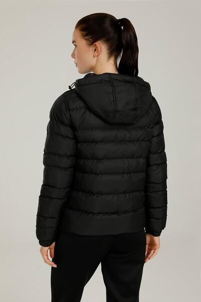 Kinetix Sn30 Zıggy Coat 1pr Siyah Kadın Kısa Kaban