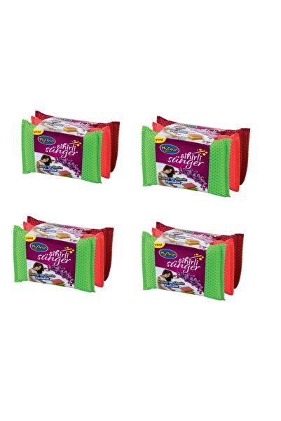 MyClean Burete magic pentru vase, 4 pachete cu 3 bucăți