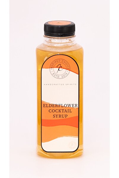 Inspired Choice Elderflower-mürver Çiçeği Kokteyl Şurup