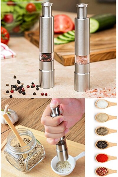 İBOVİA الفولاذ المقاوم للصدأ الصحافة الملح الفلفل مطحنة التوابل مطحنة التوابل