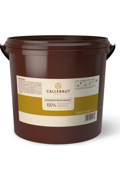 Callebaut Doğal Kakao Yağı 3 Kg