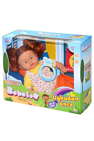 Sunman 40042 , Bebelou Uykudan Önce Bebeği Masal Anlatan Pinokyo 40 Cm / +3 Yaş