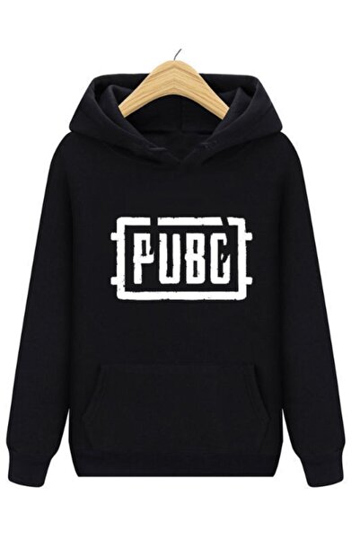 GALASHOP Pubg Logo Classic Kapşonlu Sweatshirt
