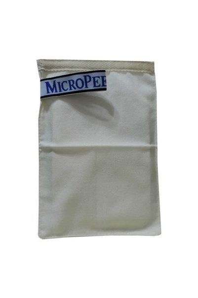 Angel Of Life Silk Bath Washcloth for Oily Skin White 16x24