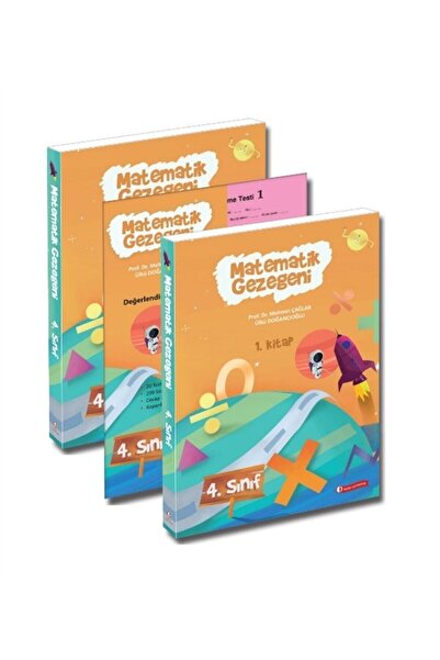 ODTÜ Yayıncılık Matematik Gezegeni 4. Sınıf (3 Kitap Takım) - Ülkü Doğancıoğl...