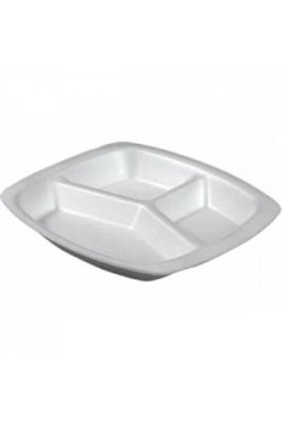 Genel Markalar 3 Gözlü Köpük Tabldot 200 Adet (mod 24/l)