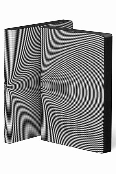 NUUNA Gray Dotted Notebook I Work For Idıots (A5 Premium Paper - 256 Pages)